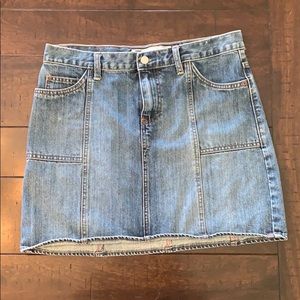 Gap jean skirt